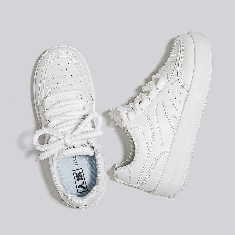 Fashion little white shoes versatile platform casual board shoes new lightweight low-top women's shoes 3