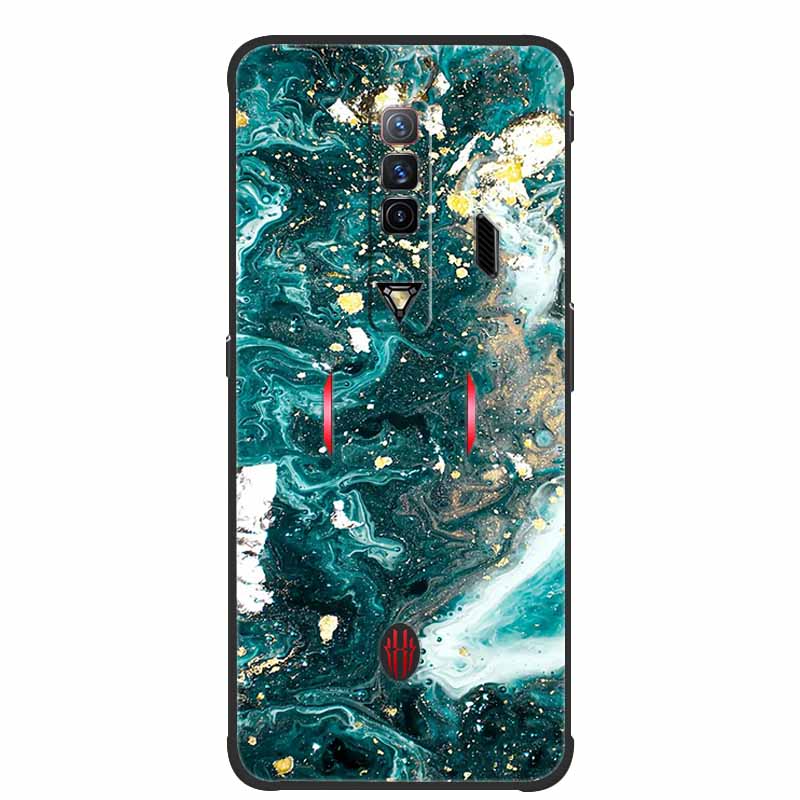 For ZTE Nubia Red Magic 7 Cases 7Pro Fashion Soft TPU Silicone Back Cover For Redmagic 7 Pro Phone Cases Shockproof Fundas 2022
