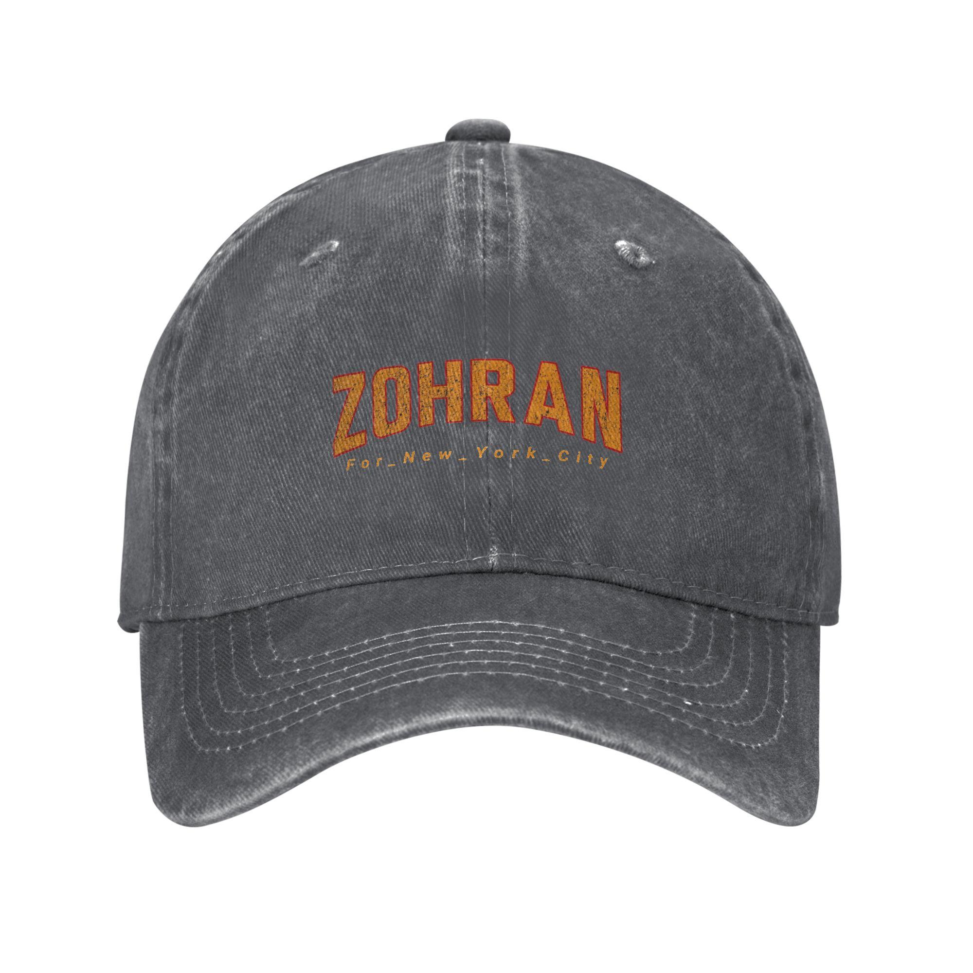 

Zohran For NYC Retrato Sol Gorra De Béisbol Pareja Mujeres Personalizado Hip Hop Sombreros Verano Divertido Deportes Al Aire Lib