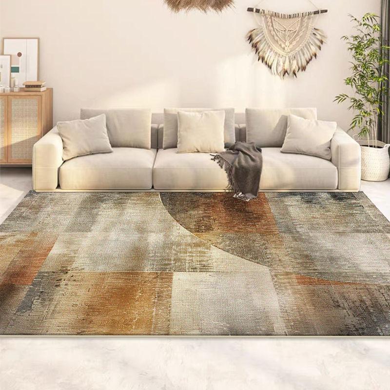 Abstract Easy Clean Rug for Living Room Nordic Style Decoration Home Sofa Area Large Carpet Bedroom Cloakroom Floor Mat Washable