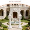 Roman Column Arch Miniature Classic European Style Mini Archway for Fairy Garden Wedding Diorama Architecture Accessory