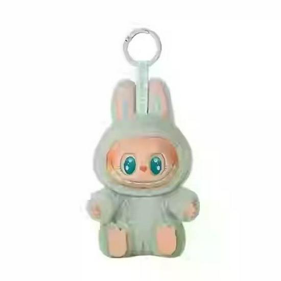 

Лабубу Сердцебиение Макарон Сидящая Плюшевая Кукла Вечеринка Виниловая Игрушка 17 cm