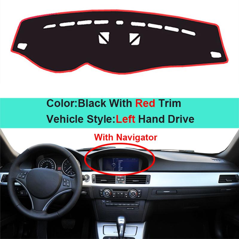 For BMW 3 Series E90 E91 E92 E93 Wagon 2006 2007 2008 2009 2010 2011 Car Inner Dashboard Pad Cover Dash Mat Carpet Protector