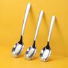 304 Stainless Steel Flat Bottom Baby Spoon