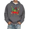 Men's Print Hooded Sweatshirt Long-Sleeve Casual Pullover Hoodie Hooded Sweatshirt