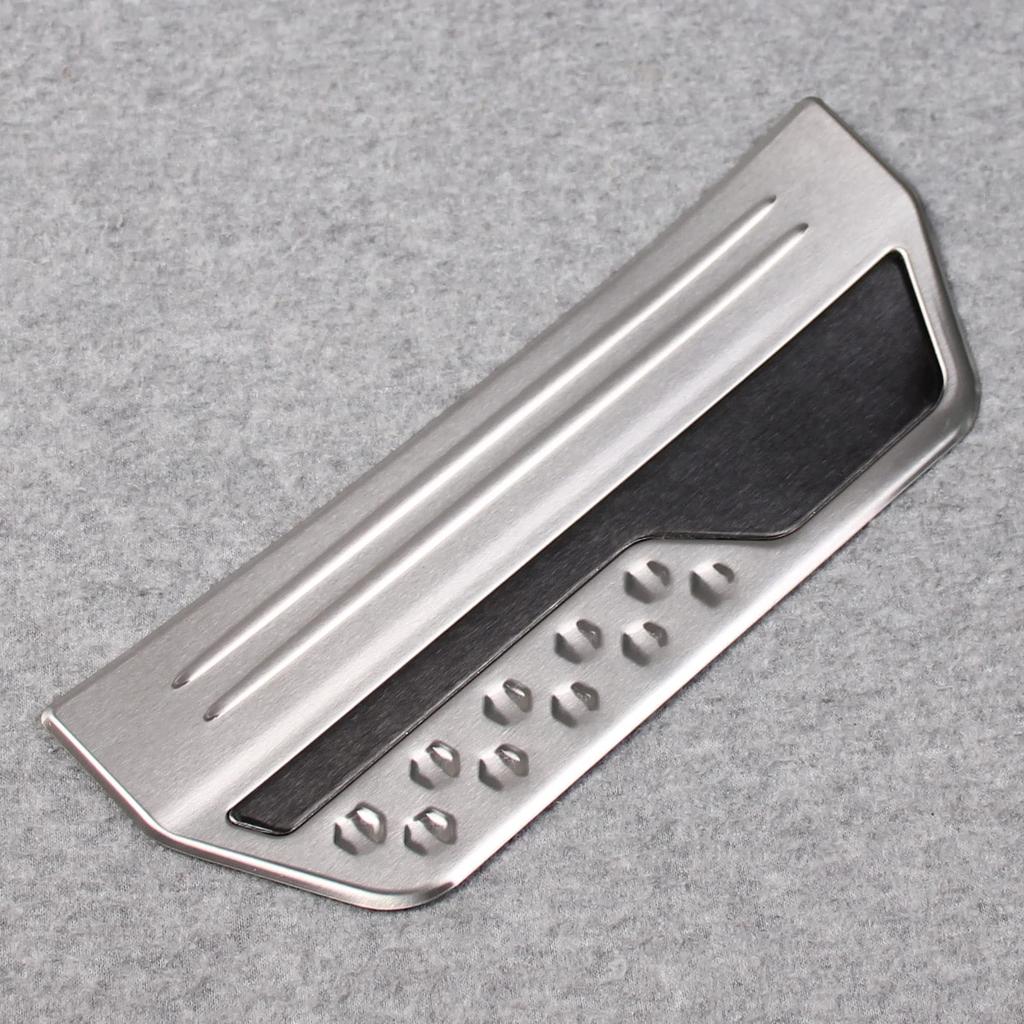 RUIQ Honda New Vezel RV Series Exclusive Interior Stainless Steel Step Garnish Side Step Garnish Exterior HONDA VEZEL Exclusive Design (Silver)