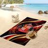 Sunderland Football Print Beach Towel, Large Soft Quick Dry Towel for Beach Camping Swimming
