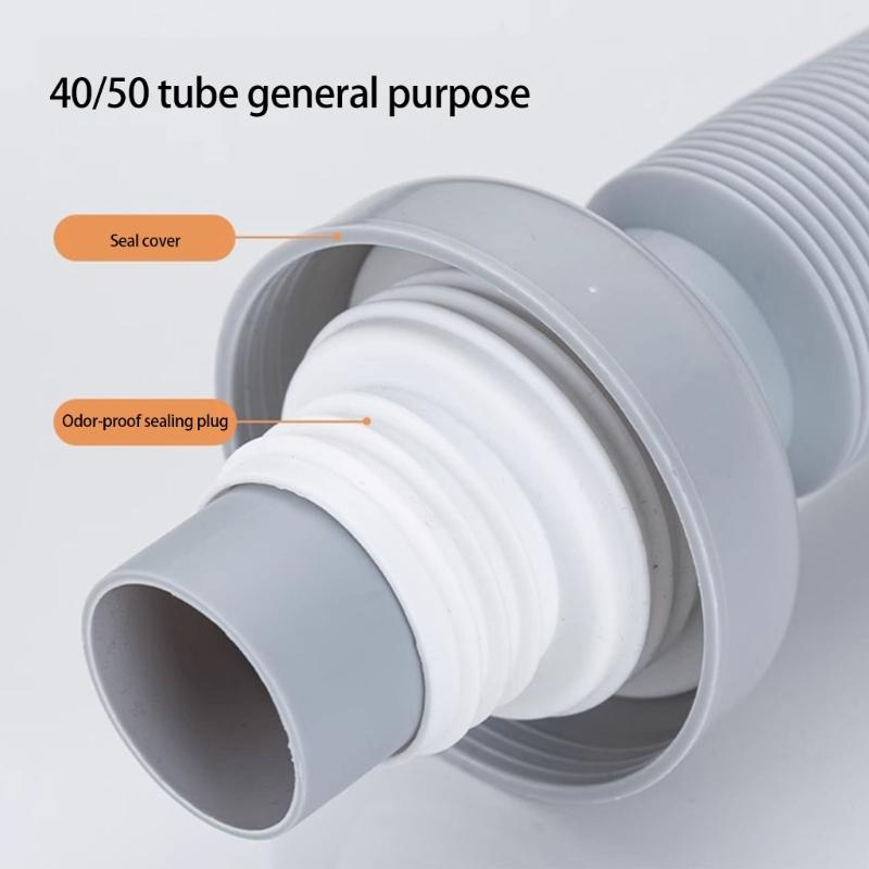 Uniwersalny rurka odpływowa do zlewu kuchennego Teleskopowy elastyczny wąż odpływowy Deodorant do zlewu Sitko Odpływ Rura kanalizacyjna do łazienki