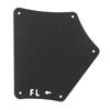 Replacement Accessory 537370C030 Splash Guard Liner Shield with Clips Mud Flaps Mudflap Apron