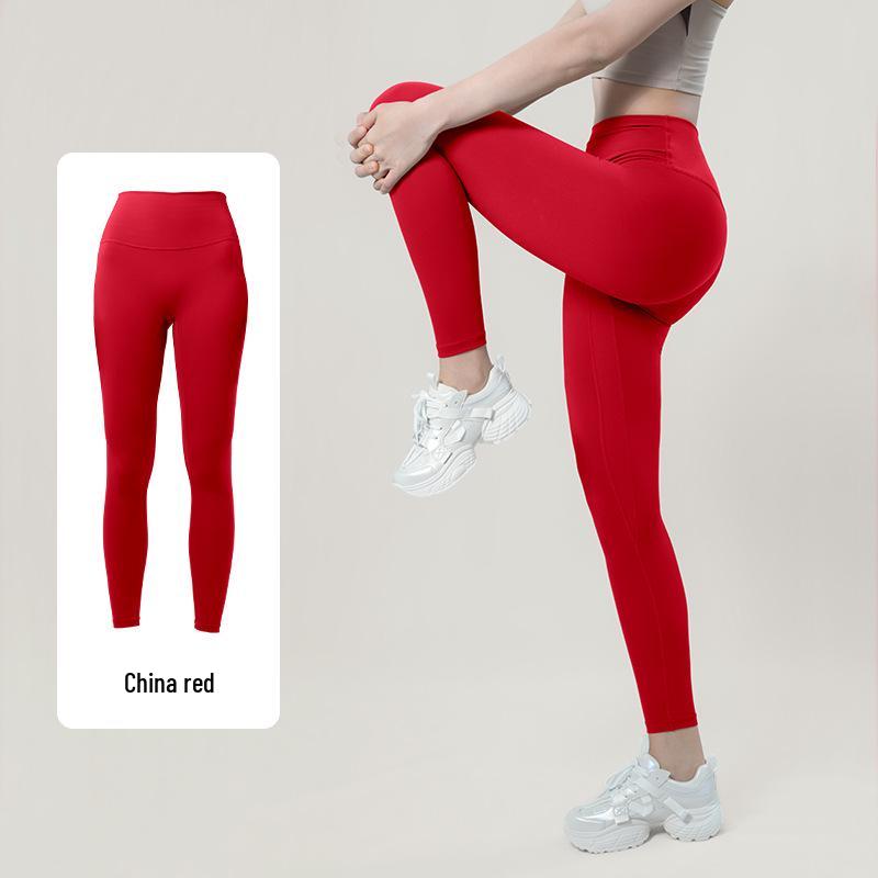 Укороченные леггинсы для йоги с высокой талией, быстросохнущие, бесшовные, базовый слой для весны и осени L (110-125 lbs)