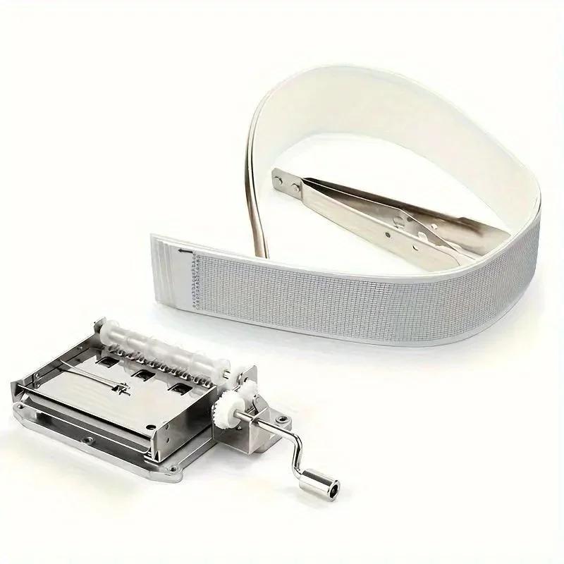 1 Set of 15-tone /30-tone Hand-held Paper Tape Music Box for  DIY Composing Music Festival Creative Gift for Lovers Souvenir