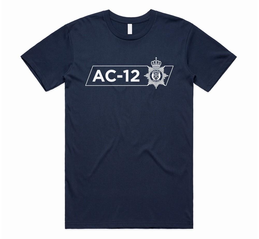 

AC-12 Line Of Duty T-shirt Tee Funny TV Show Inspired Men s Women s AC12 Police L