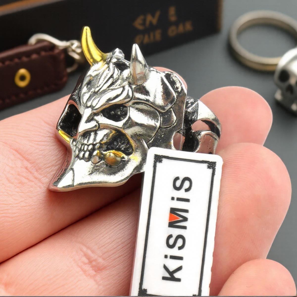 

1 шт. Мужское винтажное кольцо с черепом из нержавеющей стали, панк-украшение, регулируемый размер, кольцо с маской призрака, подарки для него серебряный