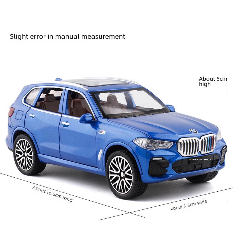 Xinao 1:32 Bao X5 Off-Road SUV Alloy Six-Door Car Model with Sound & Light Pull-Back Toy