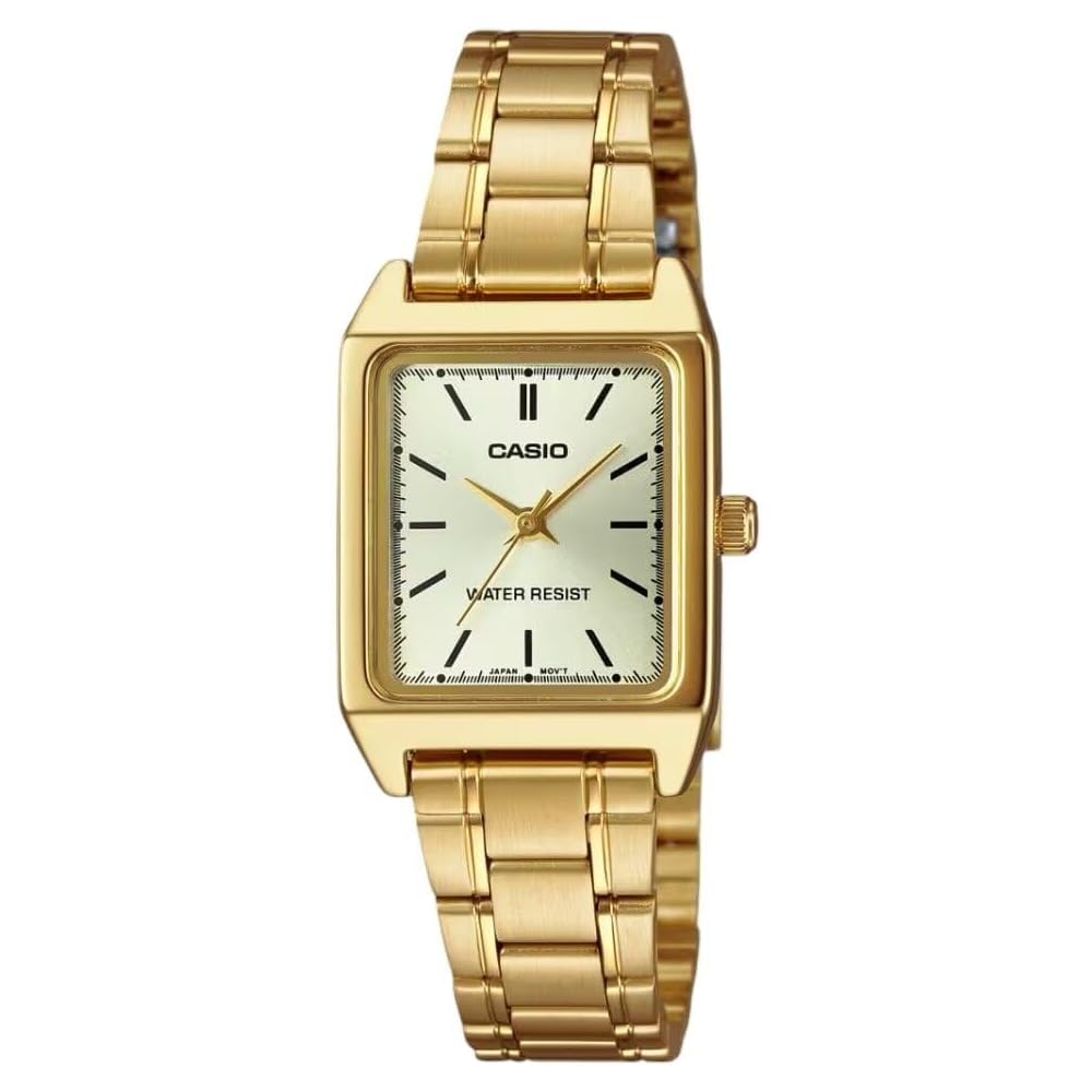 Casio Women s Standard Quartz Battery Watch LTP-V007G-9E Japan Export Gold Tone