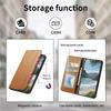 For Honor X70 Pro 5G Case Wallet Tri-Color Stitching Leather Phone Cover with Elastic Wristband