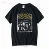 Hanoi Rocks Back To Mystery City Mens T Shirt Long or Short Sleeves Vintage Washed Graphic Breathable Soft