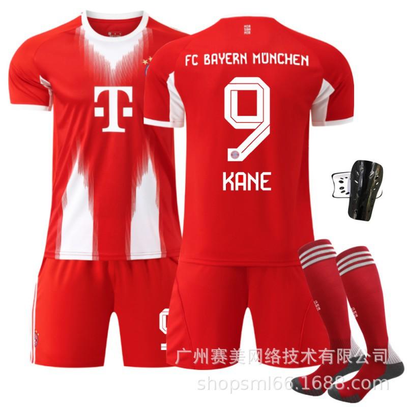 2526 Bayern Domácí 17 Ollise 6 Kimish 9 Kane 10 Musi 14 Dias Fotbalový dres Set