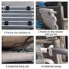 Universeller Aluminium-Ölkühler 4-reihig 6-reihig 8-reihig Radiator-Umrüstsatz Fernübertragung Auto Manuell Auto Motorrad