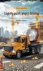 Douyin Alloy Children's Crane & Excavator: Inertial Sound & Light Mixer Truck Model