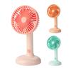 Personal Handheld Fan with Detachable Base 3 Speeds USB Rechargeable Small Desktop Fan Adjustable 90 Degree Tilt Mini Fan for Travel Indoor Outdoor