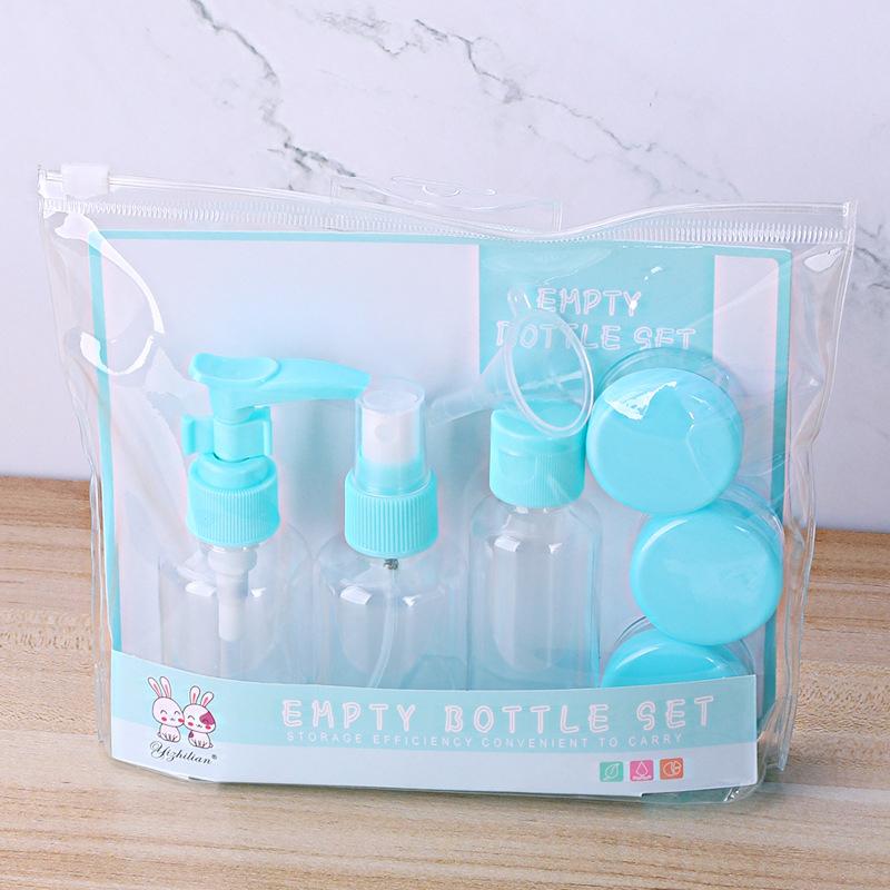 Travel Size Multi-Piece Skincare Set Portable Containers Cosmetic Skincare Liquid Toiletries Bottle A6