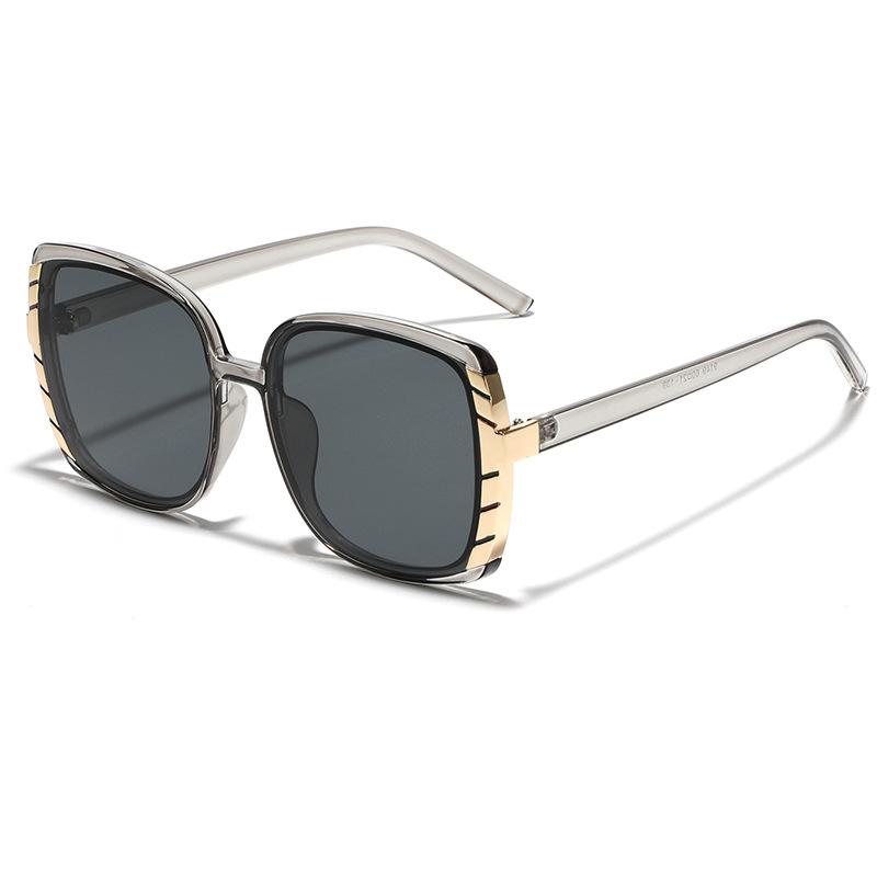 Ochelari Ochelari de Soare Pătrați Mari Bărbați Ochelari de Soare Acoperitori de Față Femei Ins Xiaohongshu