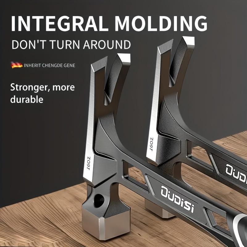 1pc Professional Woodworking Mallet - Integral Molded Anti-Vibration Handle, Non-Slip Multi-Functional Hammer for Carpentry