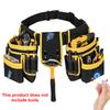 Tool Waist Bag Portable Electrician Toolkit Magnetic Hardware Repair Heavy Duty Tools Belt Multi-functional Tools Organizer