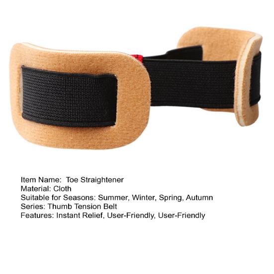 Bunion Corrector Toe Separator Adjustable Hallux Valgus Splint for Women Men Breathable Toe Stretcher for Pain Relief Toe Alignment
