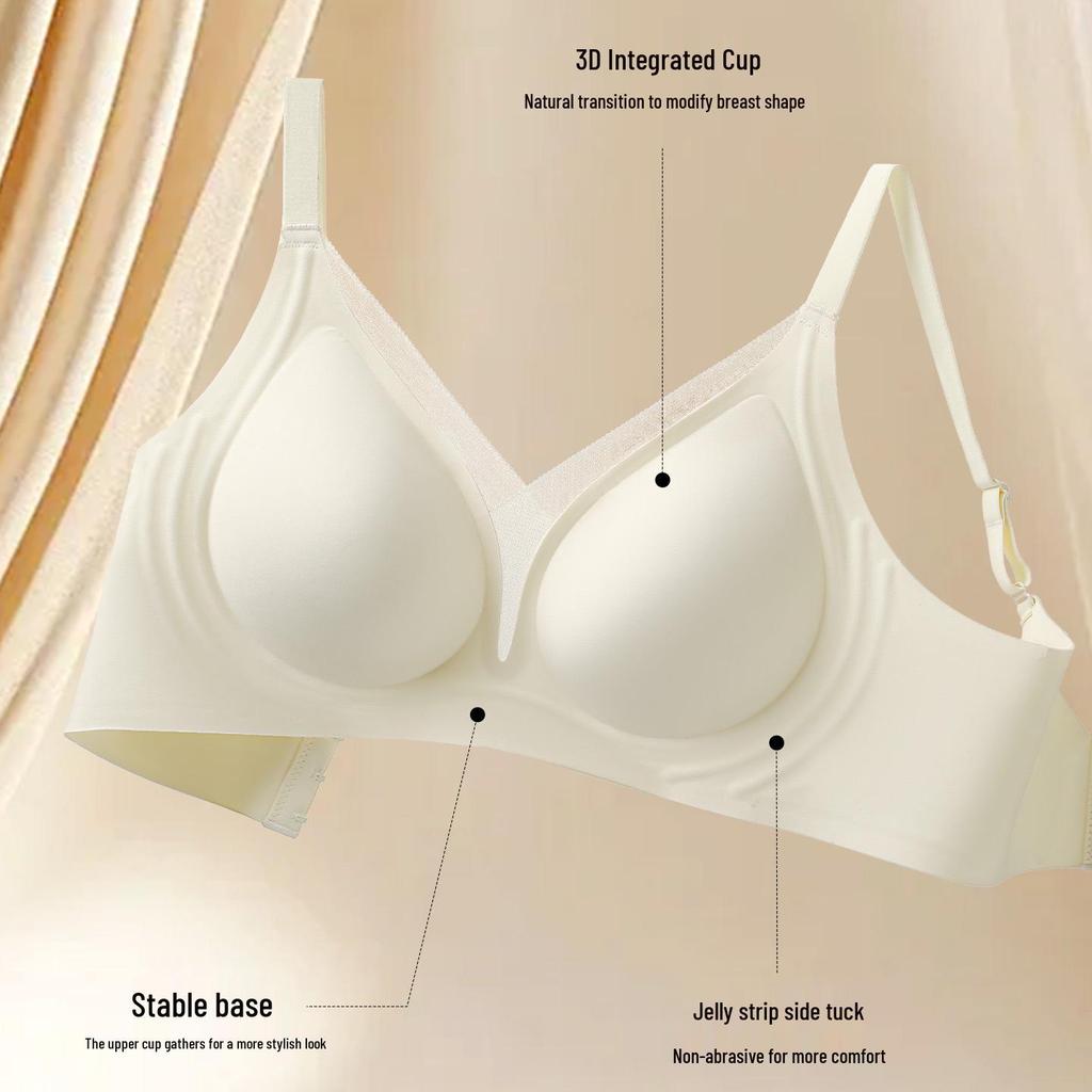 High-Quality Seamless Liquid Foundation Bra for Women's Bust Support
