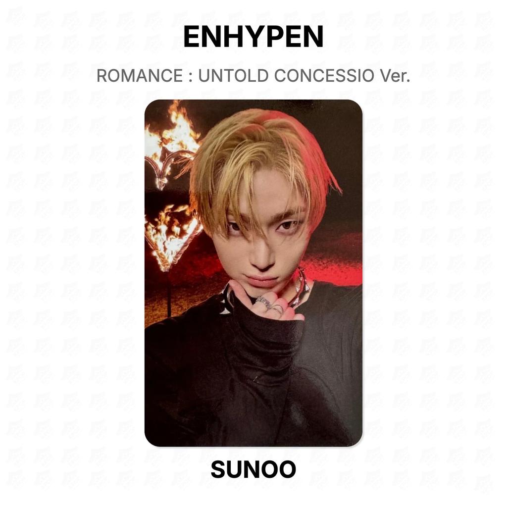 ENHYPEN ROMANCE : UNTOLD CONCESSIO Ver. Official Photocard