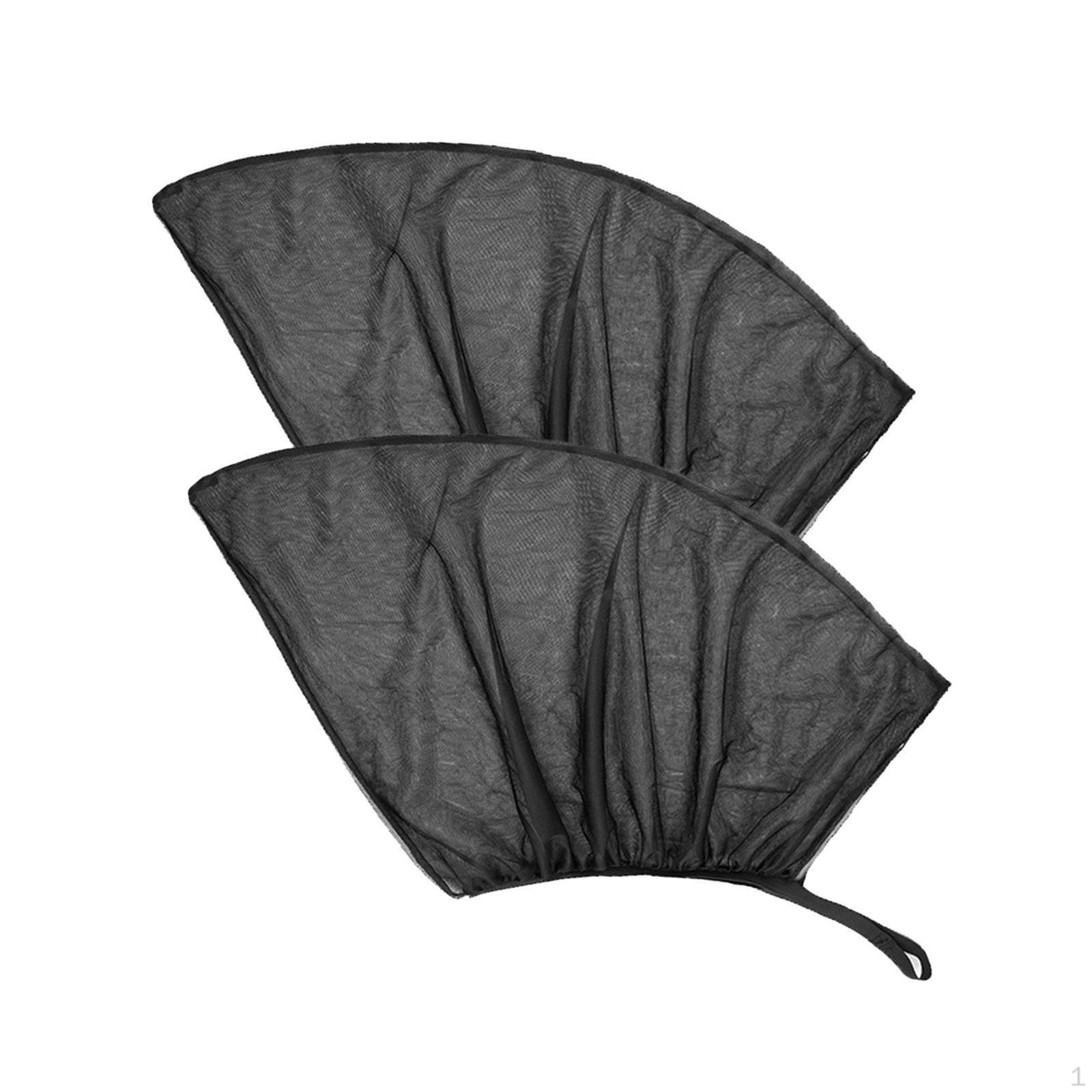 

Black Car Window Sunshade Automotive Curtain ,Privacy Protection, Breathable Mesh Blocks Direct Style A