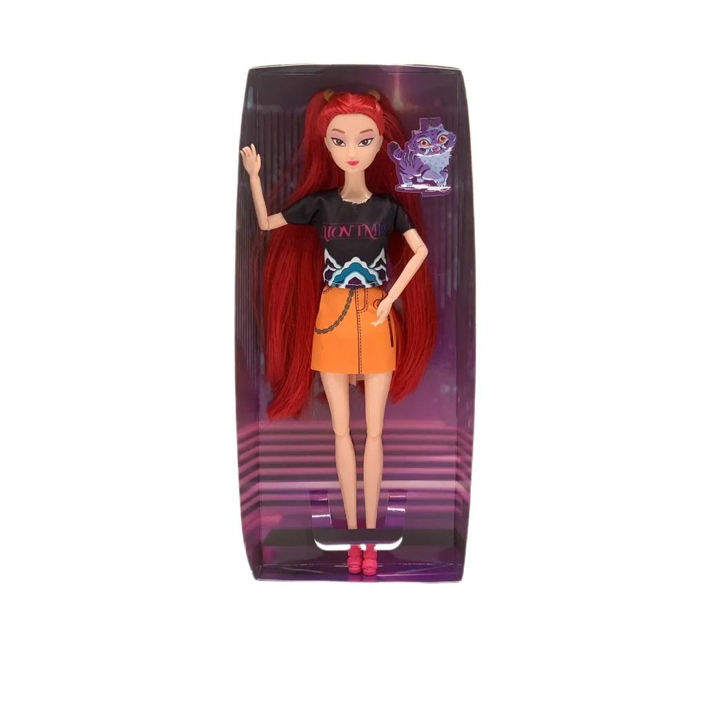 %NEU Anime KPop Dämonenjäger Puppe Vinyl Spielzeug Rumi Mira zoi Charakter Vinylmaske Figur Geburtstagsgeschenk Fanclub Geschenke