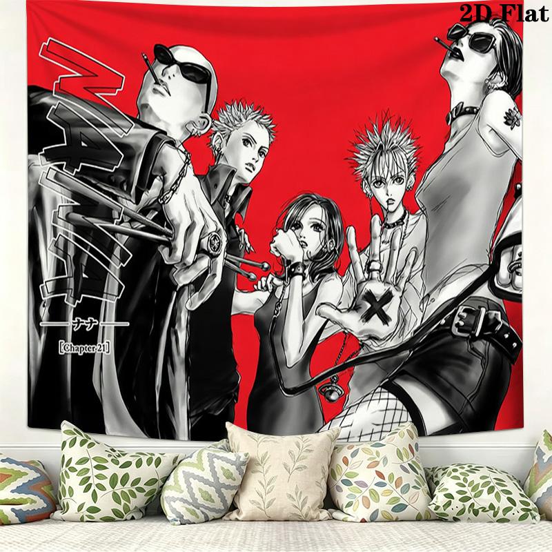 nana Wall Tapestry Aesthetic Wall Hanging Printed Fabric Blanket Decorative Tapestries for Bedroom Living Room Home Decor