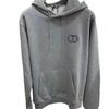 Autumn/Winter European Style Embroidered Hoodie, Unisex Casual Loose Fit Fleece Top