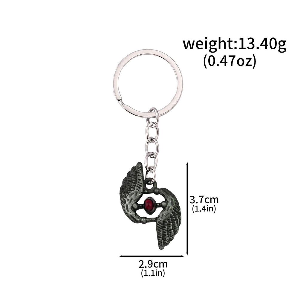 Dante's Devil May Cry Car Pendant: Rebellion Sword & Ebony Rose Pistols