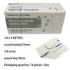 12pcs Pet Specific PDO 3/8 Circle 90CM With Needle 2/0 3/0 4/0 5/0 round bodied / reverse cutting Animal Cat Dog Pet Care Room 3
