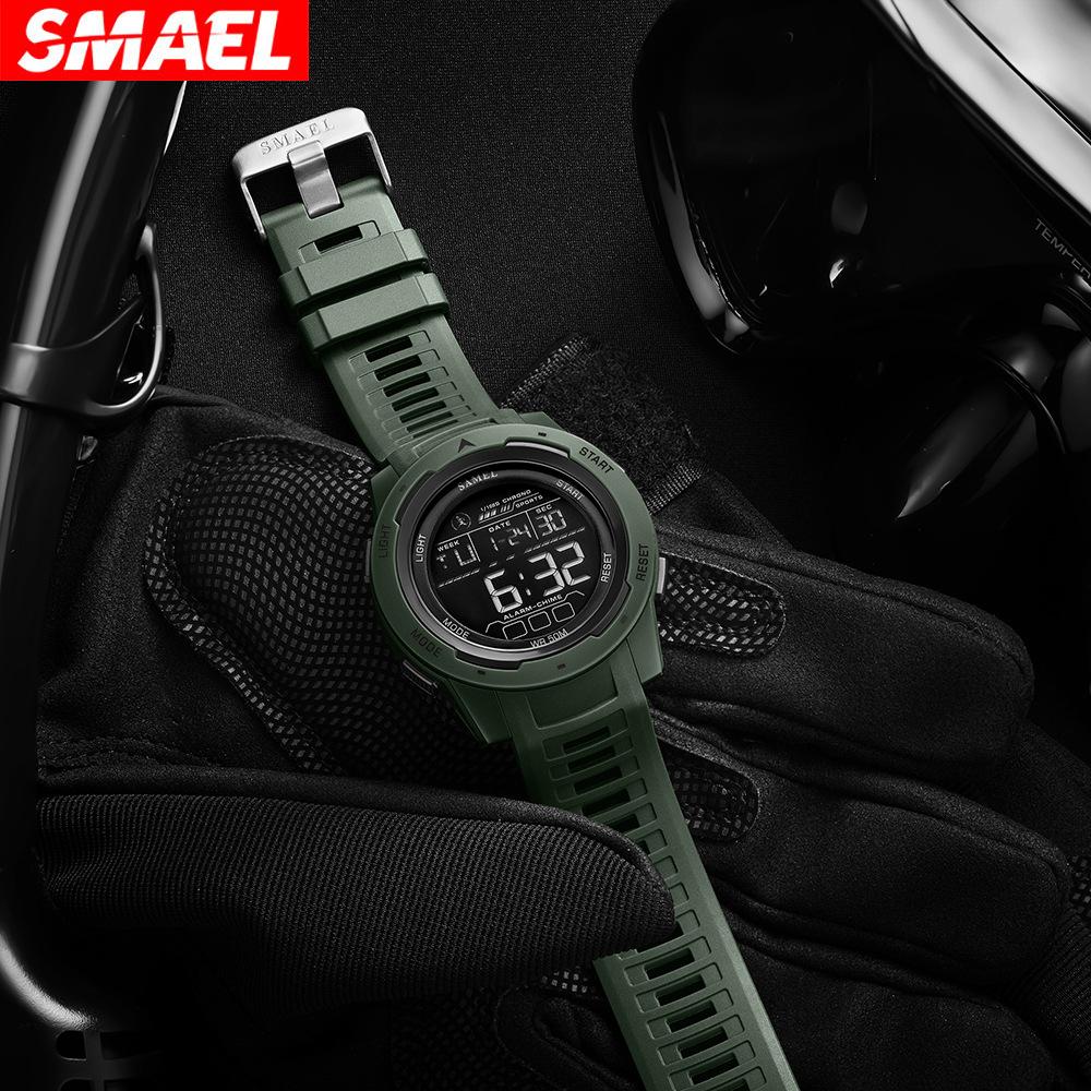 Multifunctional Single Display Electronic Watch Electronic Watch Student Sports Large Dial Waterproof