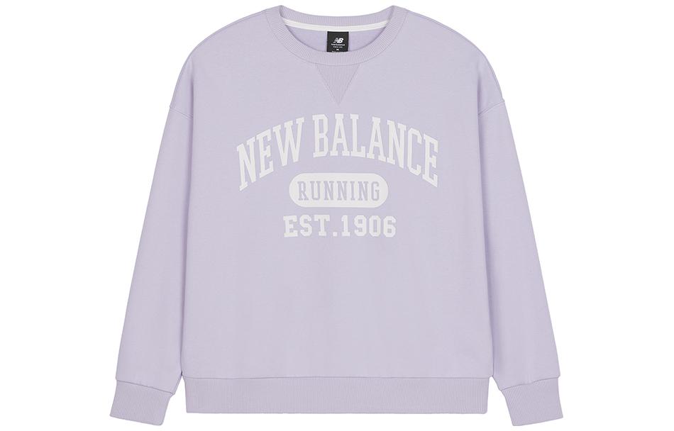 New Balance Sweatshirt Women s Purple AWT31356-GRV L