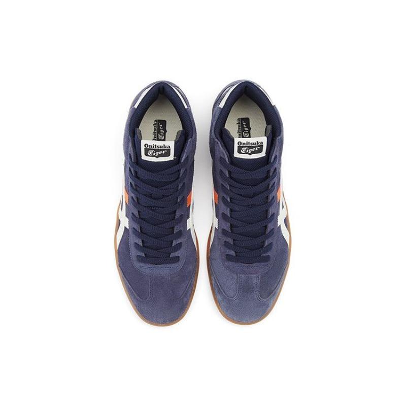 Onitsuka Tiger Tokuten MT Mid Top Skate Shoes Unisex Dark Blue 1183C011-400