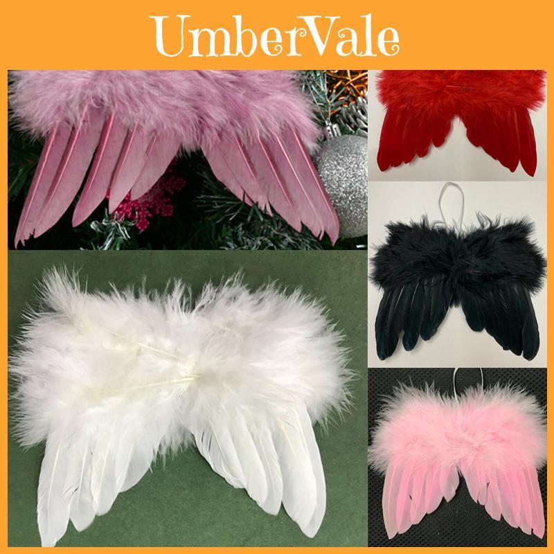 Feather Angel 110pcs Wings Vintage Chic Christmas Tree Hanging Xmas Decoration