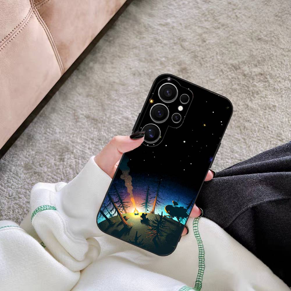 Outer Wilds Game Phone Case For Samsung S 24 fe 25 Ultra plus 20 lite 21 30 22 23 24 22 Ultra 5G Fundas