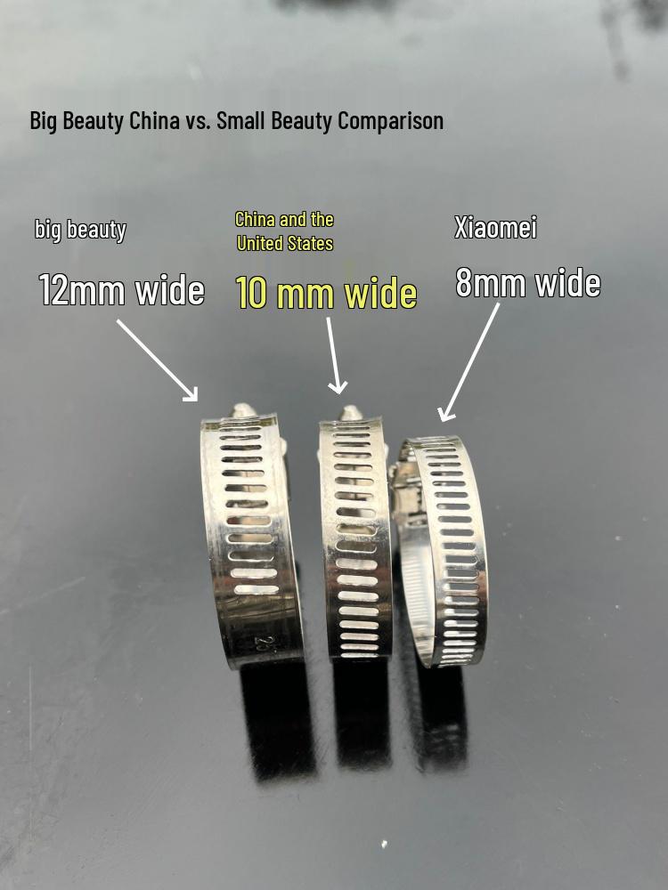 Stainless Steel Hose and Pipe Saddle Clamp Clip for LPG and Water Hoses