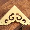 Brass Antique Guard Case Corner Bracket Edge Cover Corner Corner  Protector For Furniture Hardware
