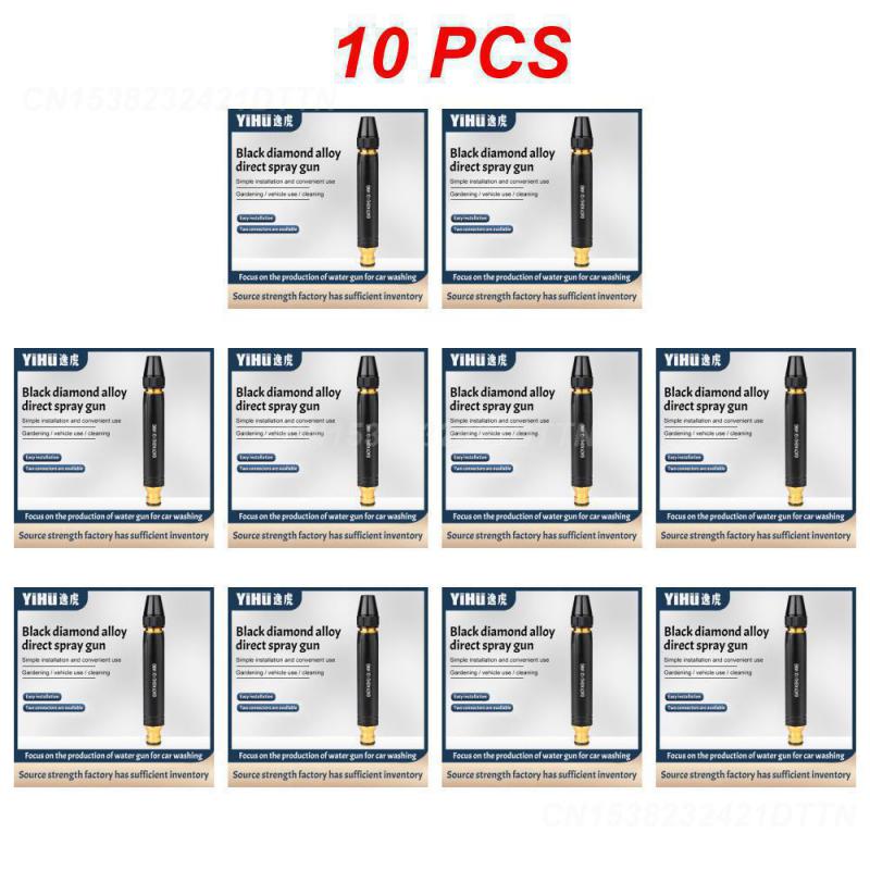 5/10/20PCS High Pressure Sprinkler Multifunction Aluminum Alloy Spray Nozzle Water Gun Car Accessories Connector Sprinkler