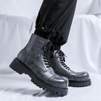 Modne Codzienne męskie buty na grubej podeszwie Klasyczny i modny design Codzienne Biznesowe Biurowe Buty Outdoor na jesień i zimę
