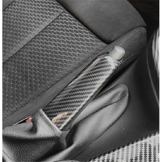 ABS Material Carbon Fiber Style Car Hand Brake Cover Change For BMW E90 F30 F34