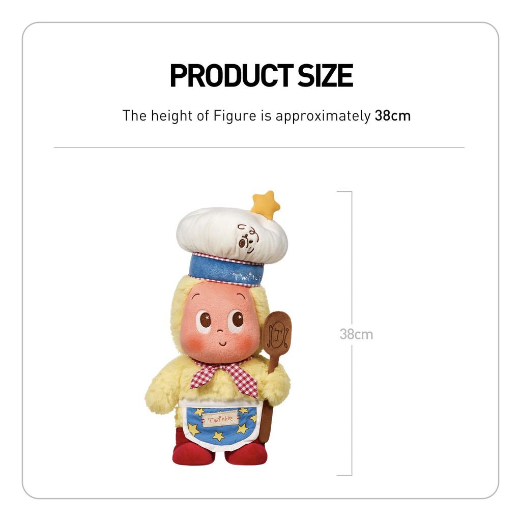 [Negozio Ufficiale POP MART] Serie Twinkle Twinkle MOON GELATO Peluche Panettiere - Aliena Stella Twinkle Twinkle - Peluche Bambola Pop Mart - Vinile Morbido
