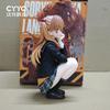 14Cm Squatting Position Anime Pretty Girl Figure Pvc Action Figure Model Statue Desktop Decoration Collectible Gift Toy